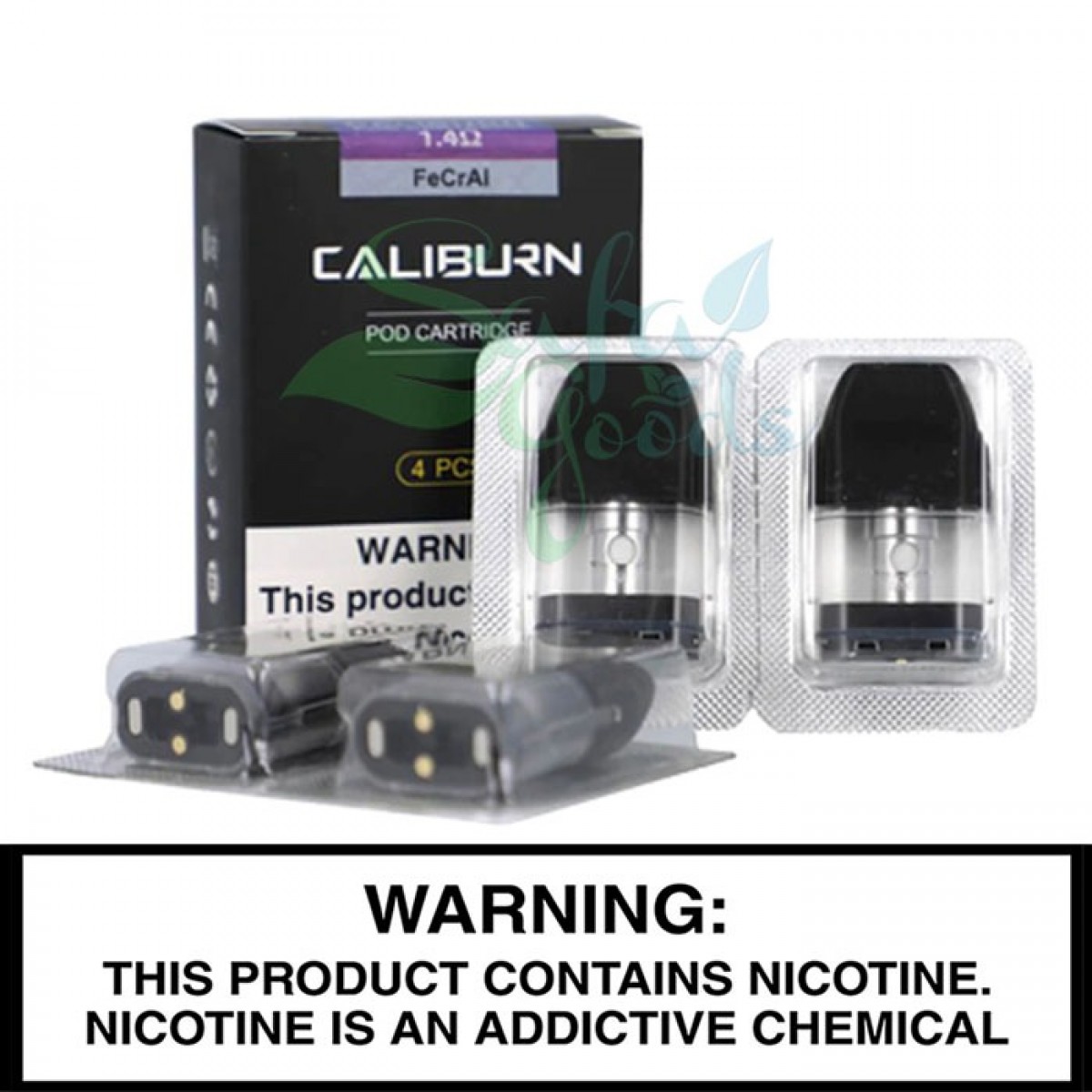 Uwell Caliburn Replacement Pods - 4PC